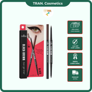 Chì Kẻ Mắt Odbo Chì Kẻ Mắt Odbo 2 Đầu Đen-Nâu Đầu Chì Mềm Mại Đầu Dạ Mảnh Duo Colors Magic – HF9011 - TRAN.Cosmetics