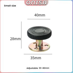 Anti-collision Headboard Stoppers Adjustable Threaded Bed Frame Anti-Shake Prevent Loosening Fixer for Beds Cabinets Sofas
