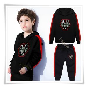 Baju stelan anak cowok cewek berlogo