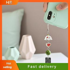 HB Keyring Wind Chime Pendant for Phone Lanyard Bag Unique Cute Style Home Room Desk Adornment Decoration Collection