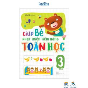 Sách Giúp Bé Phát Triển Tiềm Năng Toán Học: 3 Tuổi
