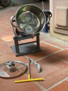 Máy xay chà bông xé ruốc sợi ruốc bông xé gà chân nấm 1 kg