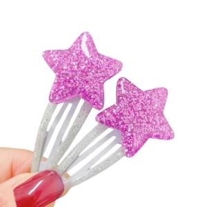 Cute Hair Clip 2000s Girls Star Clip Headdress Adorkable Handmade Women Hair Hair Styling Hairpin