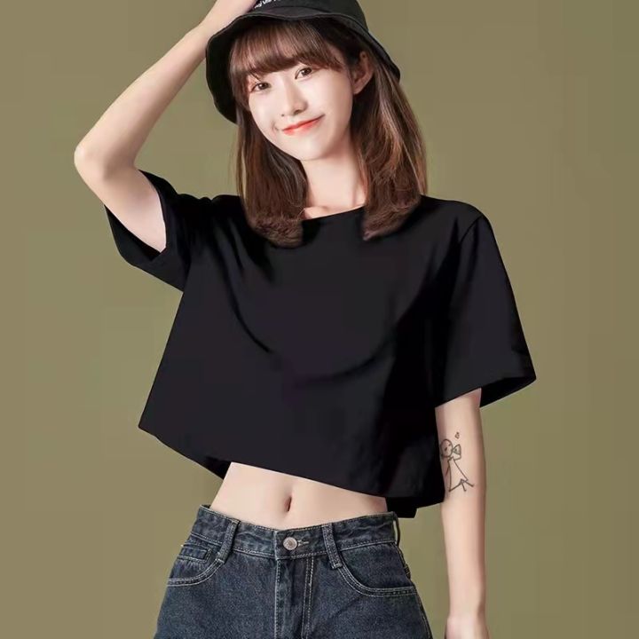 Eden High quality croptop for women trendy plus size for women korean style  summer crop top teen girl