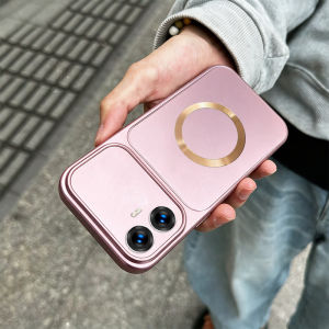Case For Realme C55 NFC C55 5G 2023 New Multi-Color Paint 3D Pattern Magnetic Suction Ring Anti Drop Phone