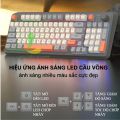 Bàn phím giả cơ XUNFOX K82 cao cấp - Phụ kiện chơi game cực chất thiết kế công thái học chống mỏi tay  1. Tính năng của bàn phím giả cơ K82 - Bàn phím giả cơ XUNFOX K82 thiết kế cong thái học tạo cảm giác gõ thoải mái không gây mỏi tay khi sử dụng trong k. 