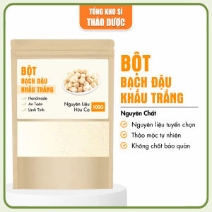 Bột bạch đậu khấu trắng 100g Cardamon nguyên chất thơm mịn gia vị nấu ăn nấu phở lẩu cay