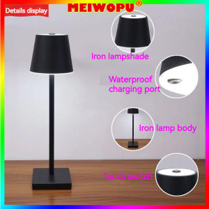 Nordic Bar Led Energy-Saving Desk Lamp Bedroom Table Lamp Touch Eye Protection Lighting