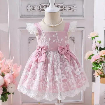 Summer Princess popular Dress Birthday Dress Party Dress Prom Dress Vintage Dress Baby Girl Wedding Flower Girl Dress Lace Baby Dress Kids