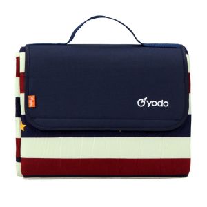 200 X 200cm Picnic Mat Washable  Camping Mat Waterproof Groundsheet Camping Waterproof Mat Tikar Picnic Waterproof Camping Sleeping Mat Tikar Lipat Beach Mat 防潮垫 野餐垫 野餐垫防水垫 Tent Mat Picnic Mat Waterproof Extra Large Yodo Navy