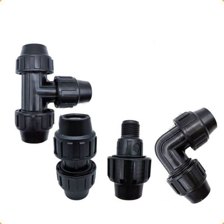 PE Compression Fittings Elbow Coupling Tee Male Adapter Reducer Nawasa ...