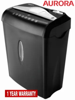 Aurora Paper Shredder (AS875C) Cross-Cut