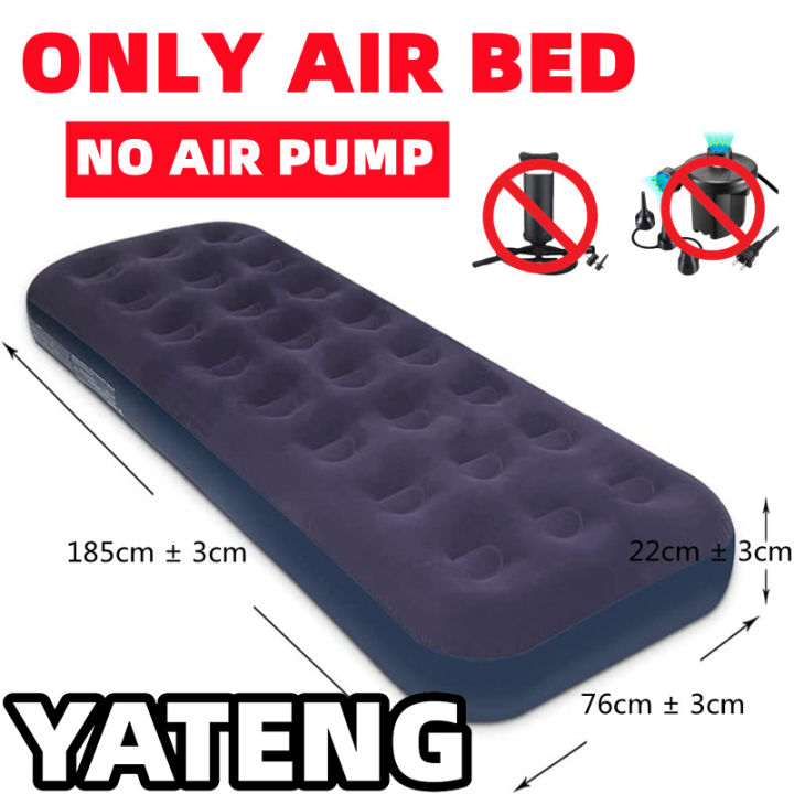 YATENG Bestway 67000 Inflatable Single Person Air Bed (Blue) WITH FREE ...