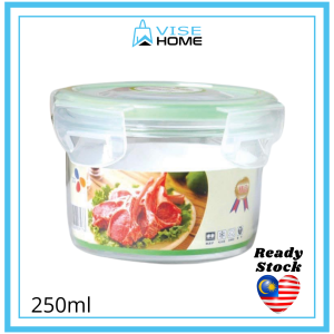Multipurpose Square&Round Microwavable Airtight Food Storage Container Bekas Makanan Kedap Udara VISE HOME