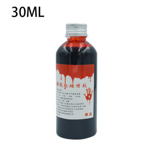 【Local Delivery】Fake Blood Liquid Bottle Stage Prank Theatrical Vampire Cosplay Props Human Vampire Human Teeth Hematopoietic Props Holiday Party Supplies LZC-Fake-Blood