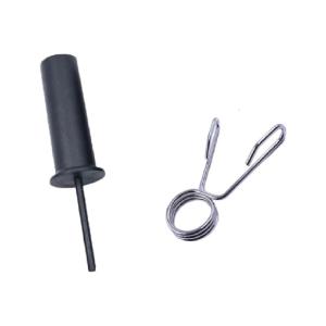 Mở rộng Pin lò xo thép carbon Fastener trọng lượng ngăn xếp Phụ kiện kết cấu thép carbon phù hợp cho máy trọng lượng