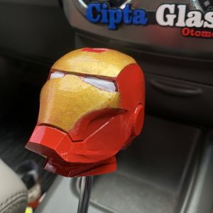 Tongkat Perseneling Mobil Karakter IRONMAN Shift Knob Tuas Gigi Gear Sticks Manual Universal
