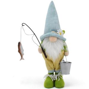 Fisherman Gnomes Plush DecorationHandmade Swedish Dwarf Scandinavian Tomte Elf Gnomes for Home Office Table Decors