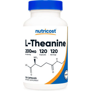 Thực Phẩm Bảo Vệ Sức Khoẻ Nutricost L-Theanine - Bí Quyết Cho Tinh Thần Thư Giãn Và Tập Trung - - Tận hưởng tinh thần thư giãn và thoải mái - Cải thiện chất lượng giấc ngủ - Tăng cường khả năng tập trung và ghi nhớ