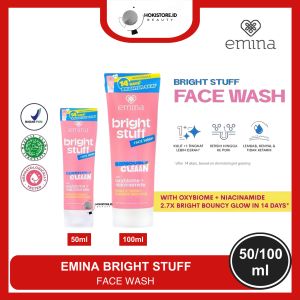 Emina Bright Stuff Face Wash Series 100ml - Sabun Cuci Muka EMina