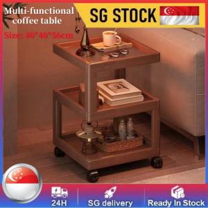 Creative Internet celebrity bedside table bed and breakfast rental room home storage with wheel movable sofa side cabinet