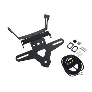Motorcycle License Plate Holder Tail Light Bracket Tidy Fender Eliminator for 2021 2022 2023 Honda CB650R CBR650 CBR 650R Accessories