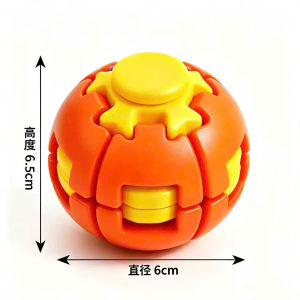 Bóng Ấn 3D Giảm Stress Fidget Spinner Bấm Nhấn Xoay Gyro Spin Ball 360 Độ Đồ Chơi Trẻ Em