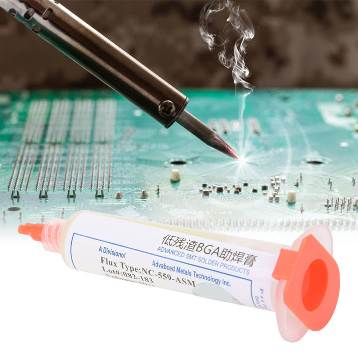 NC‑559‑ASM Solder Paste Low Residue Flux Welding Flux with Needle