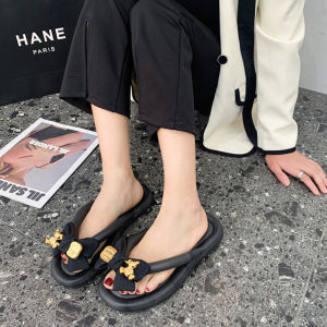 LHshoess ของมันต้องมี รองเท้าแตะหูหนีบแฟชั่นสำหรับสุภาพสตรี แฟชั่นรุ่นมินิมอล พื้นรองเท้านิ่มเท้าม๊ากกก แถมใส่สบายทุกวันไม่ดีดน้ำ