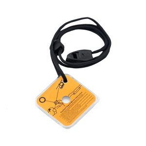 Waterproofed Survival Signal Mirror Portables Emergencies Survival Mirror for Hiking Camping