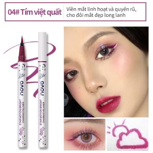 Bút kẻ mắt NOVO kẻ mắt nước Lâu Trôi Không Thấm Nước Nhanh Khô 0.5g