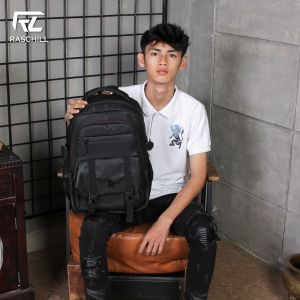 Backpack Tas Ransel Pria Laptop Sekolah Waterproof Anti Air