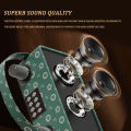 【6 Months Warranty】Original Marshal Speaker KTV Karaoke Speaker with Mic Portable Bluetooth Speaker PC Wireless Speaker Bass  Noise Cancelling USB/Radio/TF High Quality Sound Speaker ACTON II Speaker Marshala. 