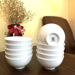 Bộ 10 Chén cơm Lohaco 112 cm không chì an toàn sức khỏe