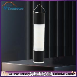 【Local Shipment】 LED Telescopic Flashlight USB Rechargeable and Battery Powered Camping Tent Light Retractable Torch Light for Camping Hiking Emergency Outage