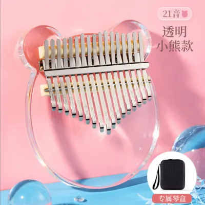 Kalimba Original Murah / Alat Musik Kalimba / Kalimba Acrylic / Kalimba 17 keys / Kalimba Aesthetic Transparan / Kalimba Estetik / Kalimba Instrument / Small Piano