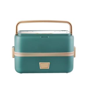 BAGUO(霸果) Leaf-proof Electric Heating Lunch Box Quick Heating Large Capacity Portable Insulated Lunchbox Electric Steaming Thermal Food Heating Container Office Use