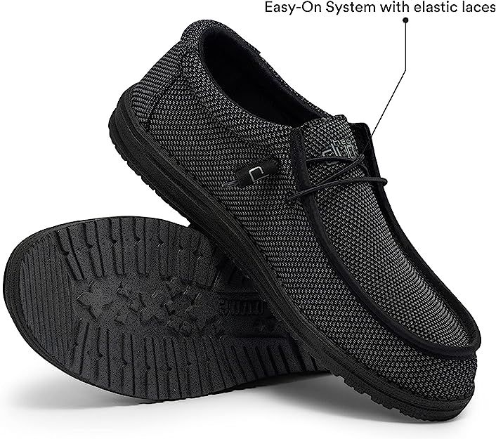 Hey Dude Mens Wally Sox Retired Men's Shoes Mens Lace Up