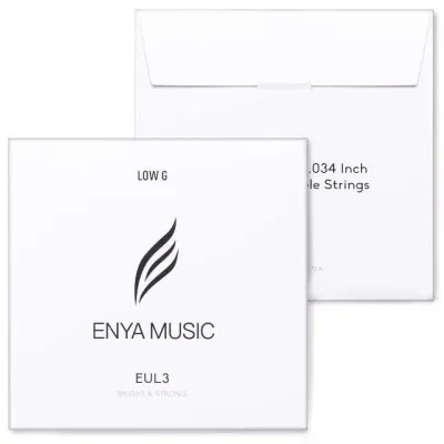 [TrueSprout] Enya Ukulele Low G String Fluorocarbon Brass Knot Soprano Concert Tenor
