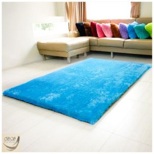 Sarung  / cover Karpet Bulu Rasfur anti slip 200x120cm. | karpet aesthetic|karpet mewah