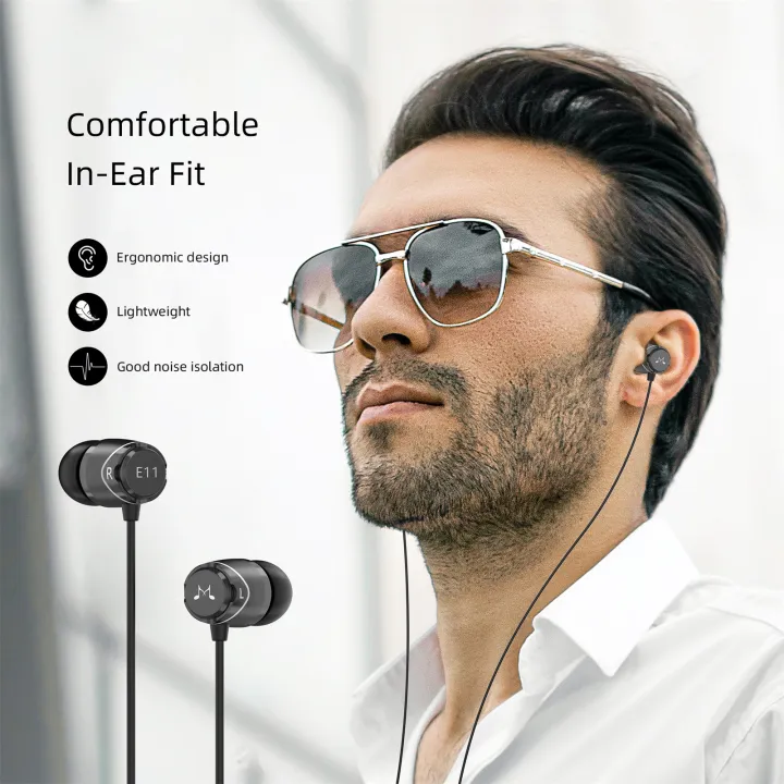 SoundMAGIC%20E11%20Wired%20Earbuds%20%20No%20Microphone%20HiFi%20Stereo%20Earphones%20Noise%20Isolating%20in%20Ear%20Headphones%20Powerful%20Bass%20Tangle%20Free%20Cord%20Black%20or%20Gunmetal%20-%20Image%206