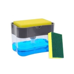 Murah DISPENSER SABUN CUCI PIRING BUSA SPON / TEMPAT WADAH SABUN CUCI PIRING POMPA SOAP SPONS CUCI PIRING DAPUR Modern