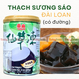 Sương Sáo Ăn Liền Taisun Đài Loan 255G – Thanh Mát Ít Calo – Kèm Muỗng Tiện Dụng