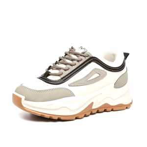 KF SHOESS Sepatu Wanita Cream Bertali Fashion Sport Import Korea Terbaru 2024 Best Premium Quality