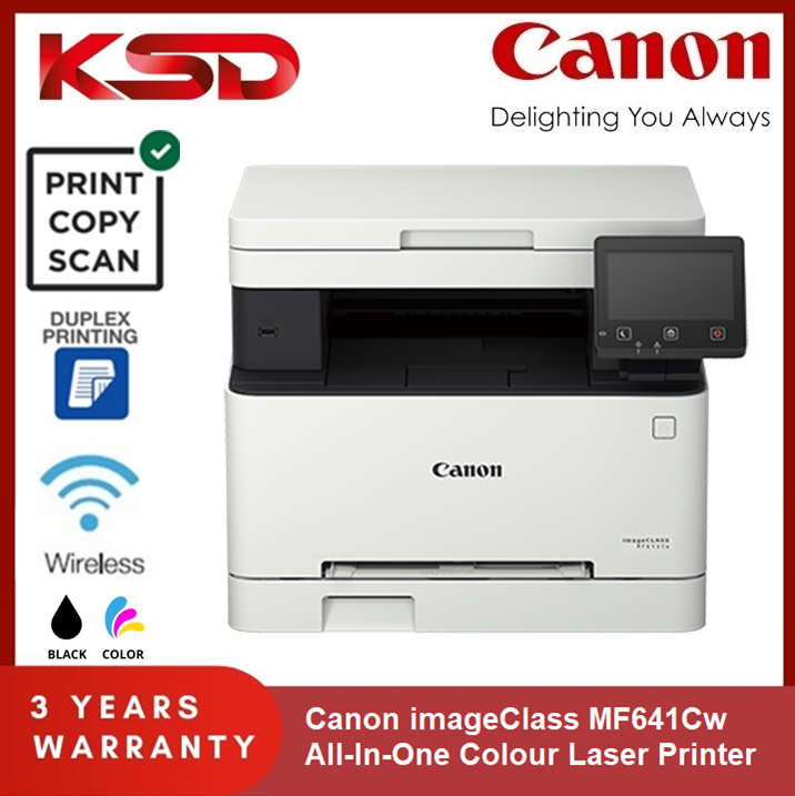 Canon imageCLASS MF641Cw (previous MF631Cn) 3-in-1 Colour Multifunction ...