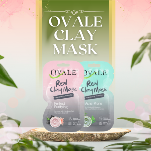 OVALE Real Clay Mask Acne Prone / Perfect Purifying 10g