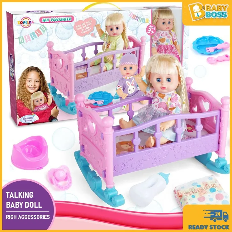 Talking boss 2025 baby doll