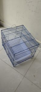 Lồng tắm chim lớn 30x34x40 dành cho chích choè chào mào tặng thau tắm