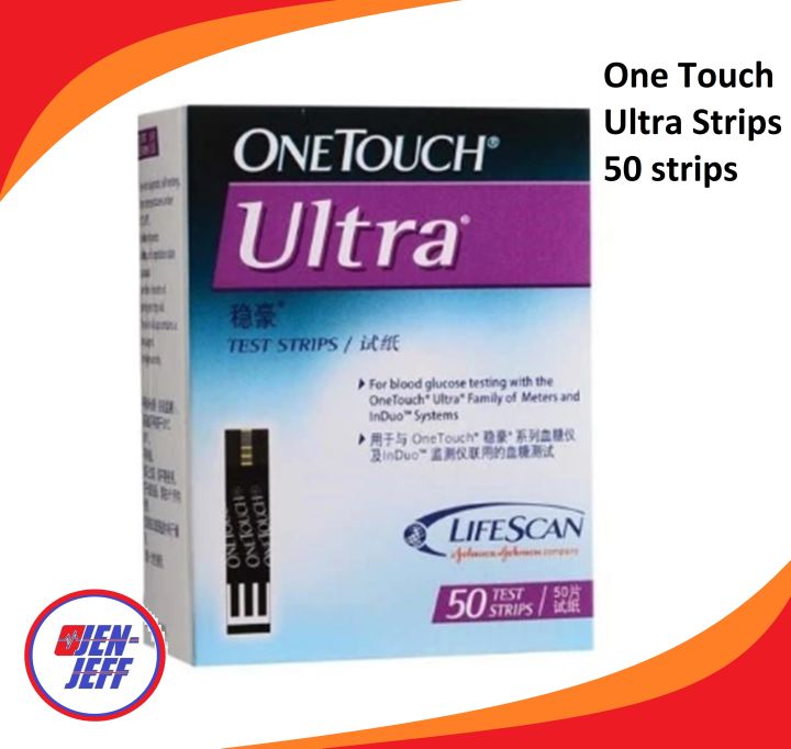 The One Ultra Raspberry One Ultra Strips 50s also available One Touch Ultra Soft Lancets 25s or ...