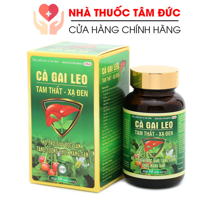 Thông tin về thuốc bổ gan Cà gai leo xạ đen